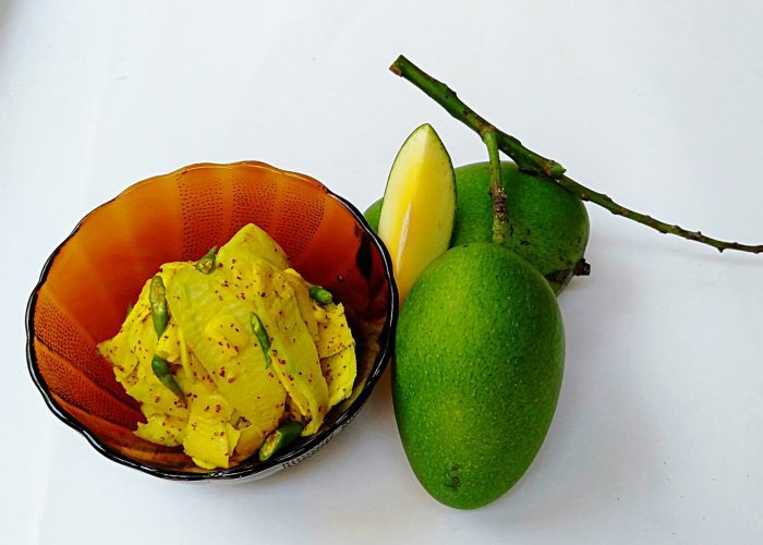 Spicy Mustard Green Mango