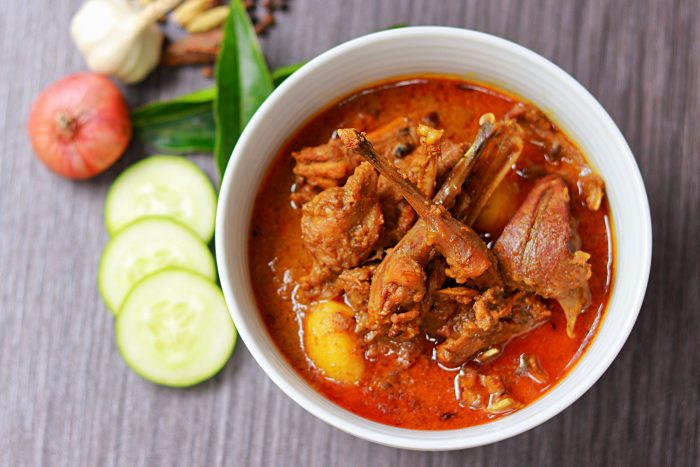 Spicy Quail curry