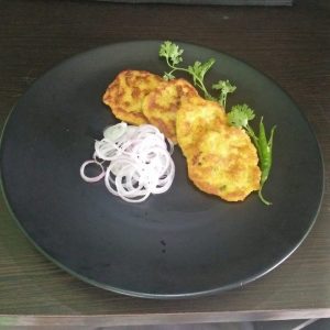 Shrimp with Coconut Cutlet