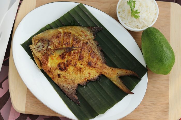 Fried Pomfret