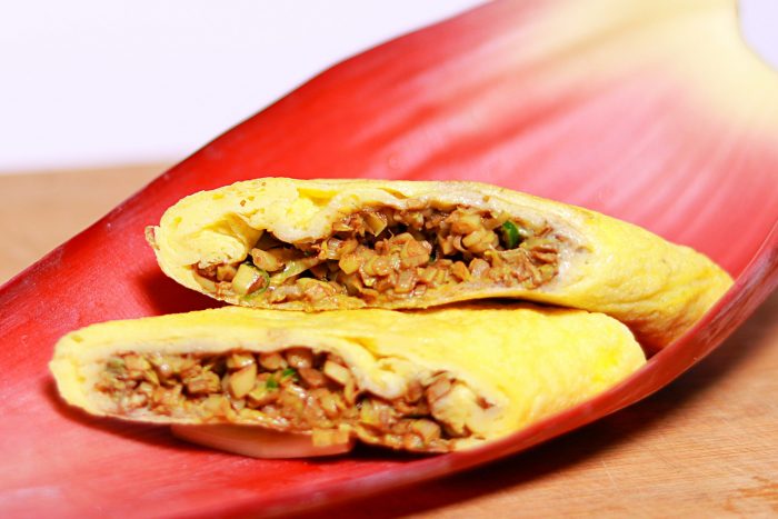 Banana Blossom Omelet